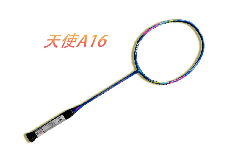 Angel A16 Badminton Racket 5U Ultra Light Full Carbon Professional