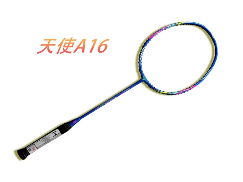 Angel A16 Badminton Racket 5U Ultra Light Full Carbon Professional