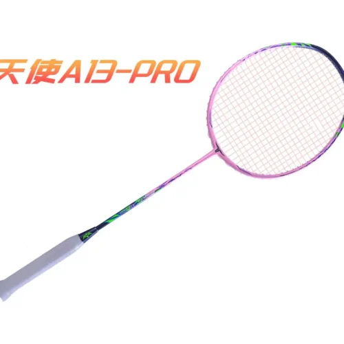 Angel A13-PRO Badminton Racket 5U Ultra Light Full Carbon Professional