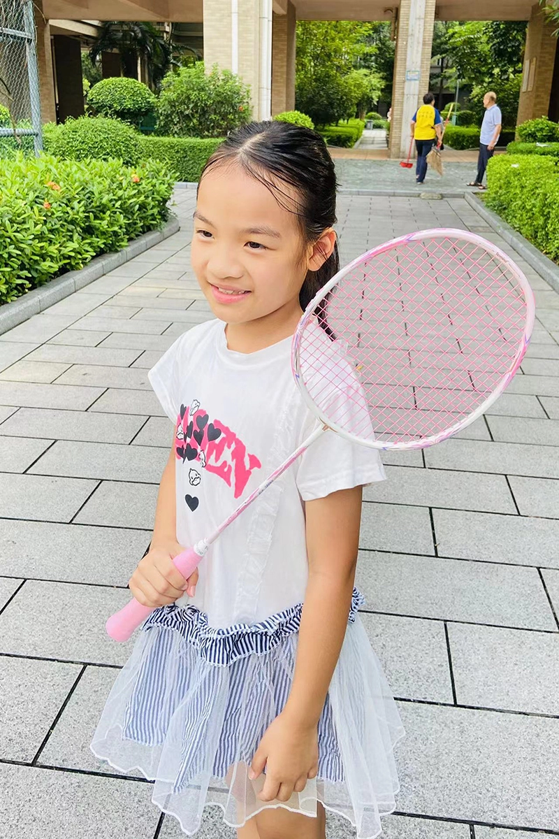 Angel A19 Badminton Racket 5U Ultra Light Full Carbon Professional
