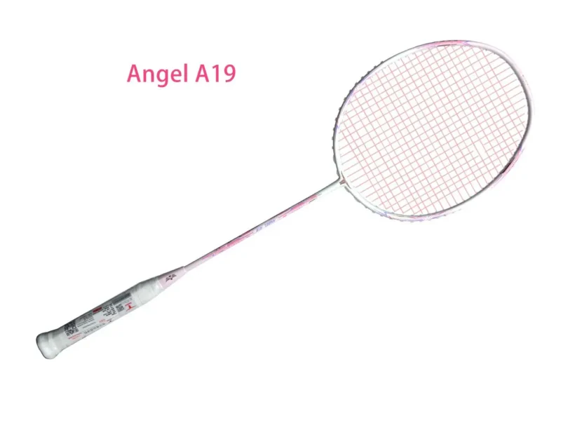 Angel A19 Badminton Racket 5U Ultra Light Full Carbon Professional