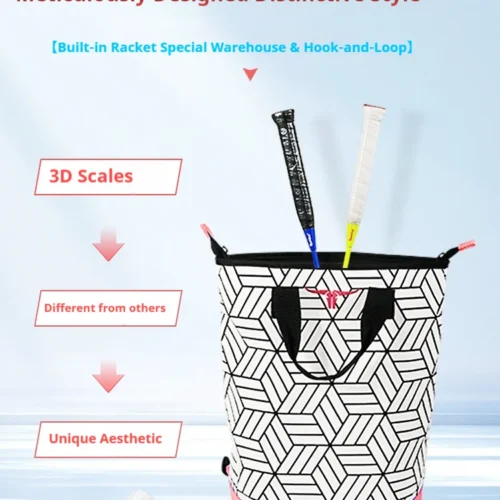 TERMINO Multifunctional Backpack | Durable Racket Bag for Badminton, Pickleball & Outdoor Sports
