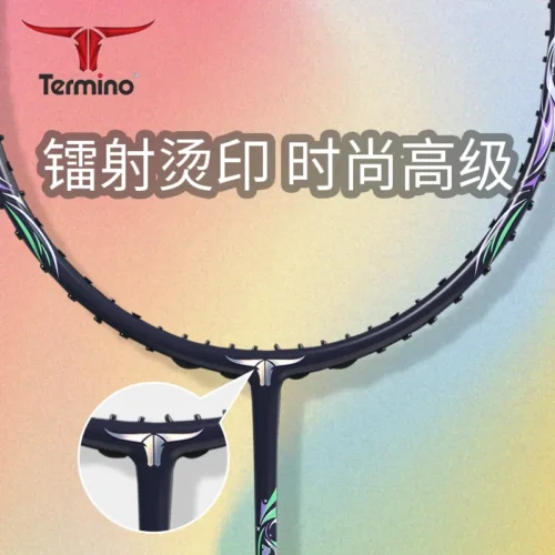 TERMINO N6 5U 30T Full Carbon Professional Badminton Racket Premium Grade